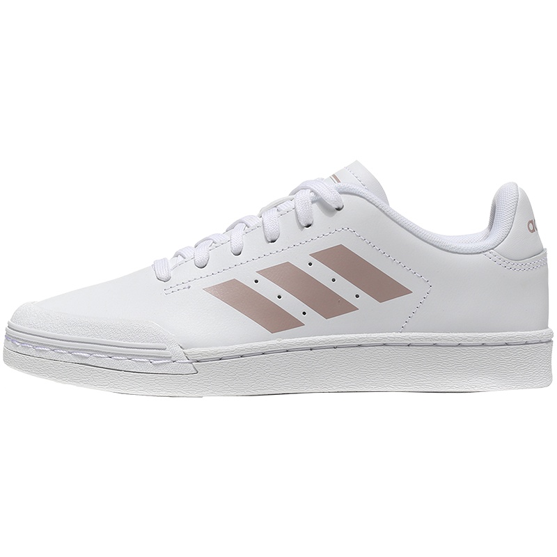 adidas阿迪达斯女鞋小白鞋休闲鞋低帮板鞋运动鞋CG6732 CG6732亮白