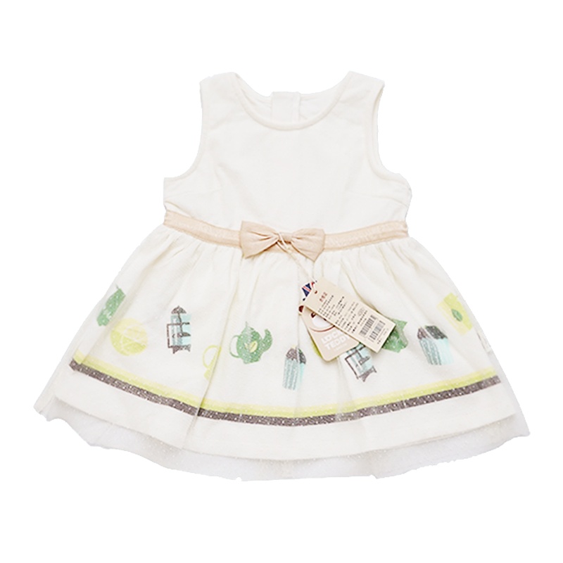 洛克泰迪儿童连衣裙女夏装洋气女孩新款无袖连衣裙