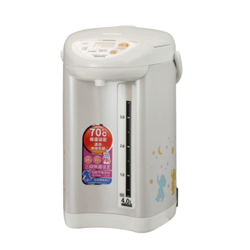 象印/ZOJIRUSHI 电热水瓶新款CD-JUH40C日本进口家用保温烧水壶 4L 粉红色