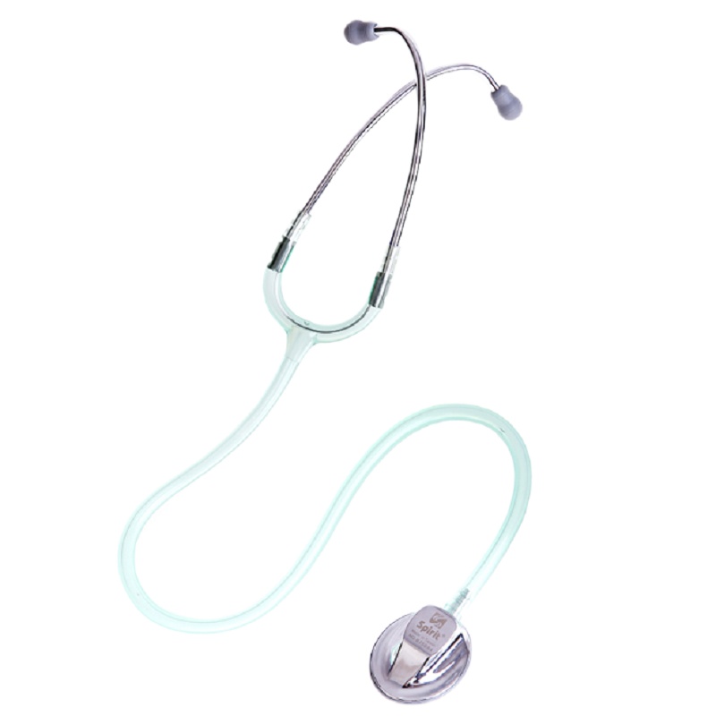 Spirit听诊器儿科医生专用医用进口专业胎心孕妇心肺学生 615珠光绿