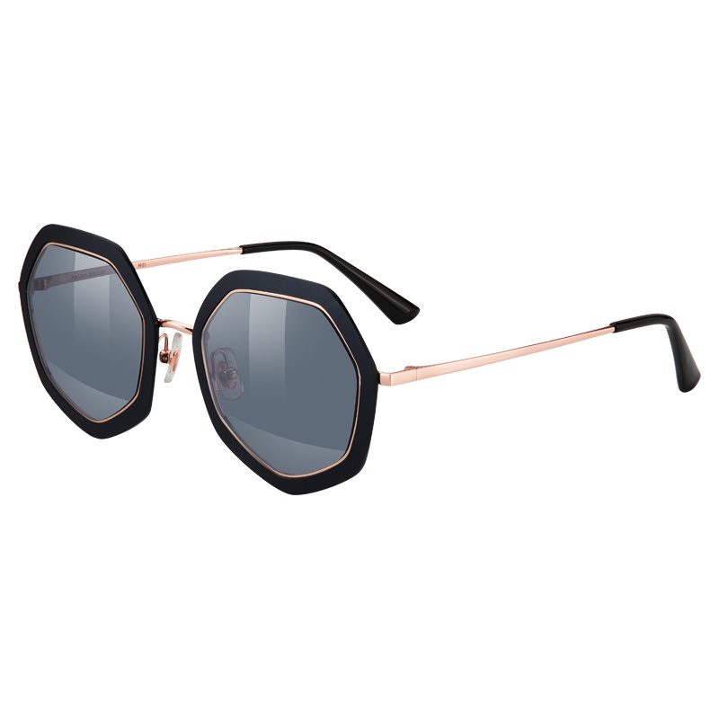 海伦凯勒 个性时尚多边墨镜女韩版潮开车偏光太阳镜 H8806