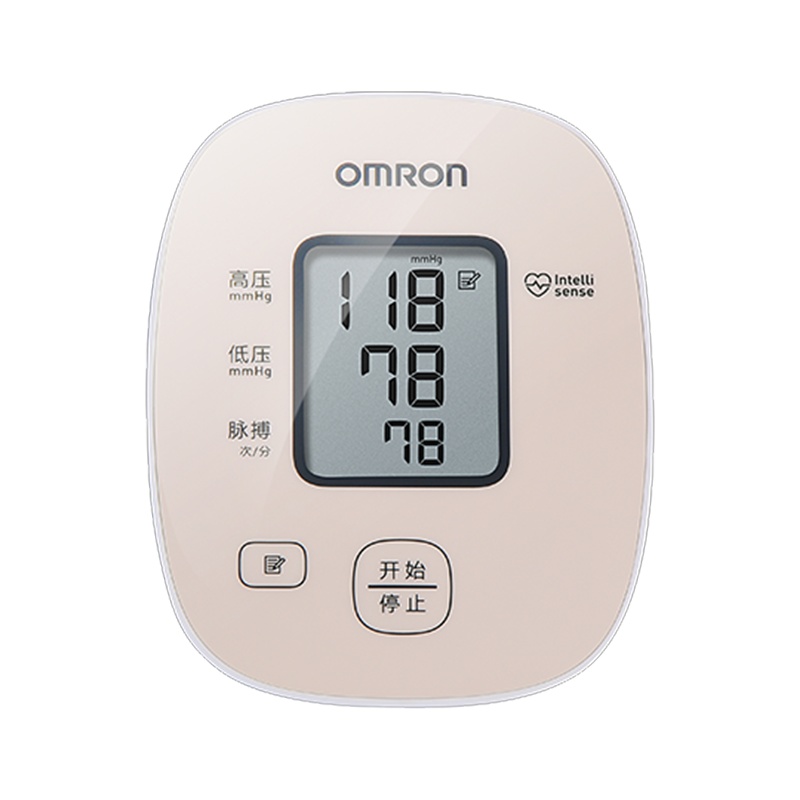 欧姆龙(OMRON)电子血压计 U10K上臂式智能加压全自动量血压器 家用高精准老人血压测量仪器