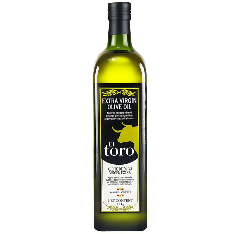 滔利ELTORO特级初榨橄榄油食用油西班牙原瓶进口1L*4瓶