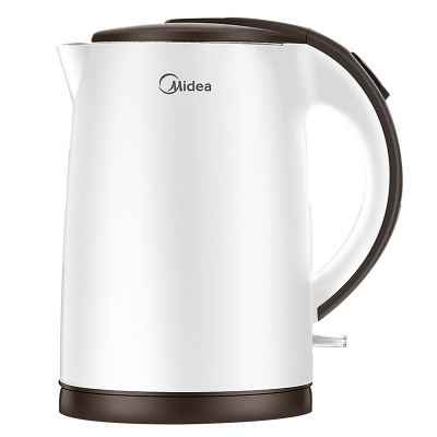 美的(Midea)电水壶1.5L大容量1500W大功率304不锈钢防烧干电热水壶高温消毒暖水壶烧水壶TM1502