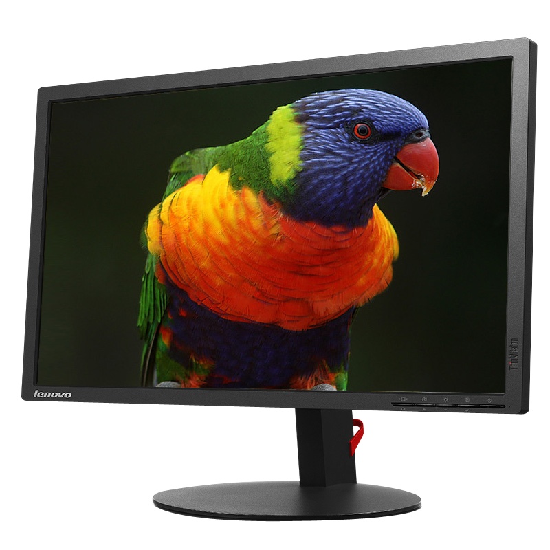 联想(ThinkVision) TE系列 FHD电脑显示器 低蓝光 可俯仰 TE20-10(VGA接口 三年保修)