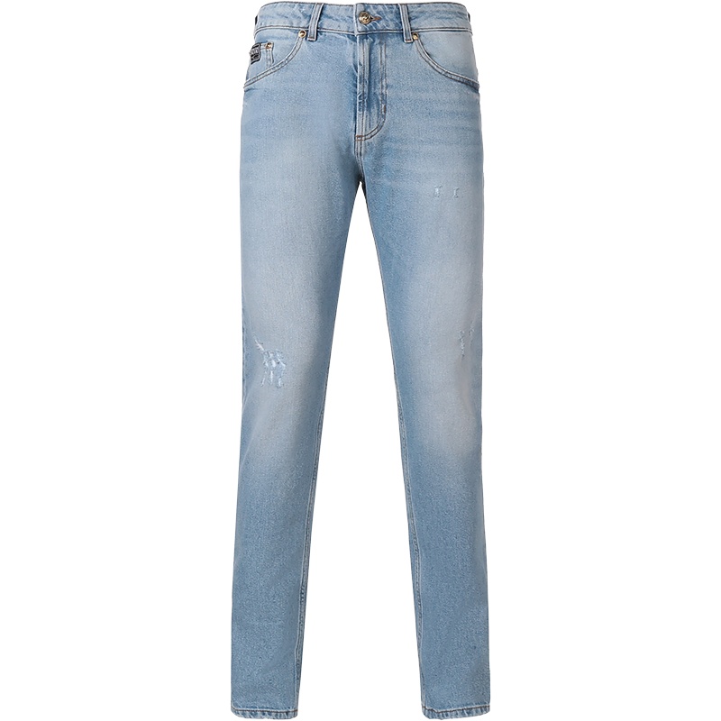 VERSACE JEANS COUTURE 范思哲 男士 棉质牛仔裤长裤 A2GWA0D4 AR884