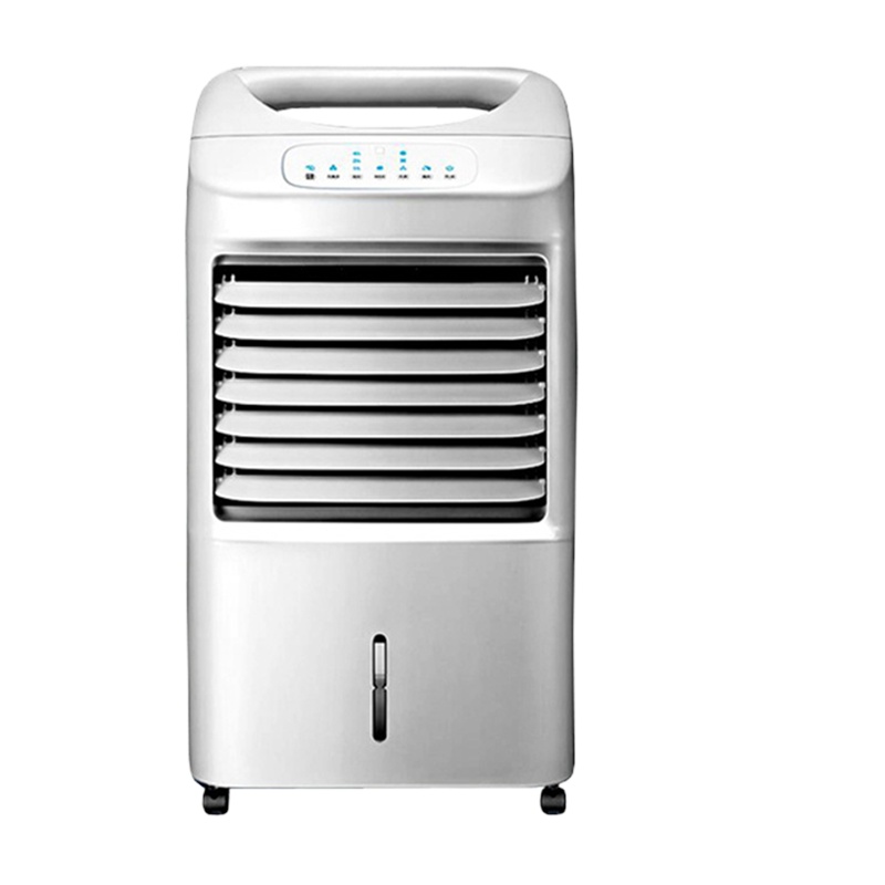 美的空调扇AD100-U冷暖两用冷气扇家用遥控版 负离子净化 加湿移动空调扇 7L水箱 支持定时 冷风扇 遥控控制