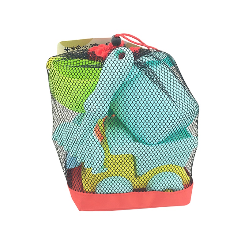 米宝兔儿童沙滩玩具套装10件套装玩沙子挖铲子工具决明子宝宝戏水洗澡玩具