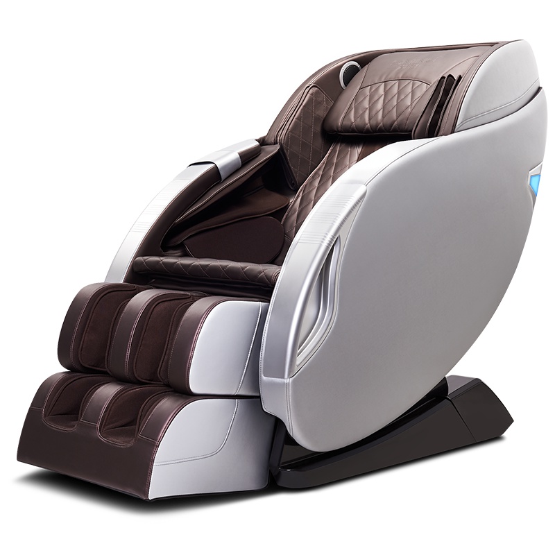 尚铭电器(SminG)按摩椅 SM-818L豪华多功能电动太空舱蓝牙音响家用全自动揉捏按摩全身音乐按摩器沙发椅银灰色