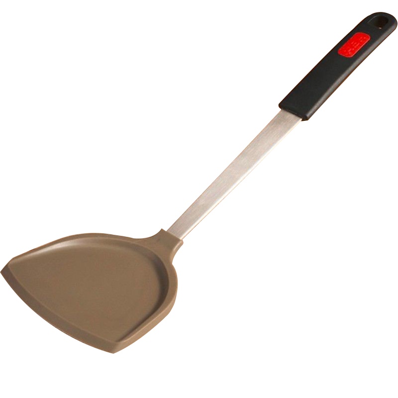 康巴赫硅胶铲不粘锅锅铲婴儿奶嘴级硅胶护锅铲大号耐高温锅铲子炒菜铲子