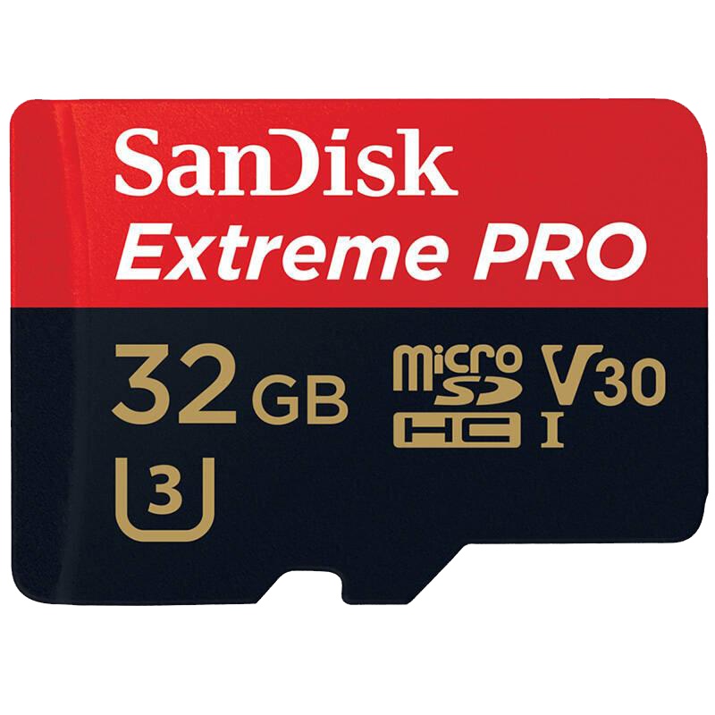 闪迪(Sandisk)32GB TF卡手机内存卡 读100MB/s写90MB/s运动相机无人机存储卡Micro SD卡