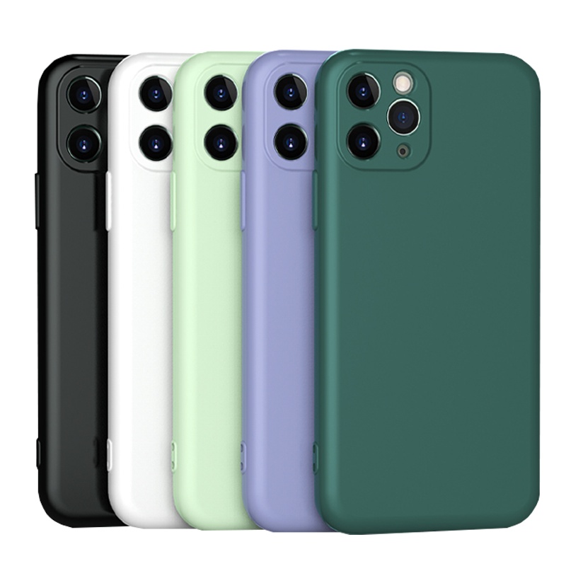 ESCASE 苹果11pro手机壳 iphone11pro保护套 液态硅胶保护壳新升级全包镜头防摔超薄男女款 熏衣草灰