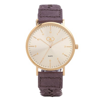 C&C意大利时装手表汪小菲联名款经典商务精英男士编织皮表带石英机芯男表 CCWXF007