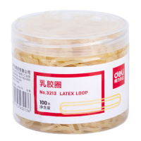 得力(deli)3213办公耐用乳胶圈橡皮筋100g