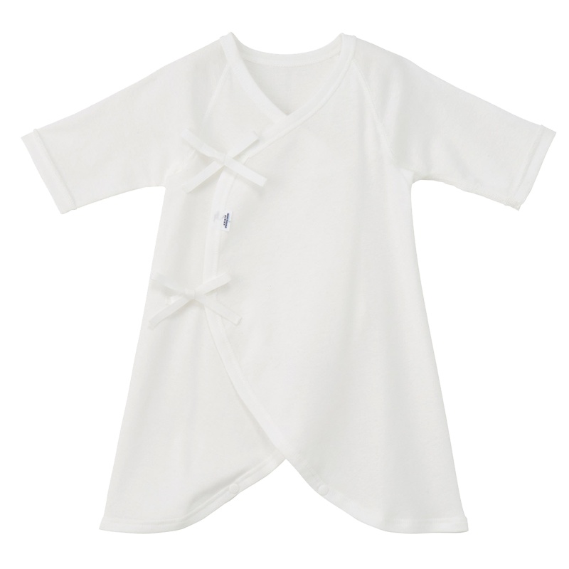 MIKIHOUSE 纯棉日本制新生儿基本款 连体贴身内衣 蝴蝶衣