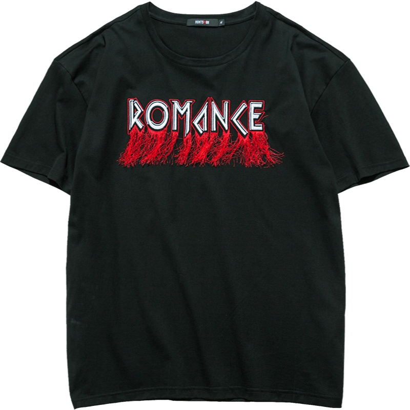 海德斯曼夏装欧美嘻哈纯棉短袖t恤男学生圆领 纯棉半袖体恤潮2760