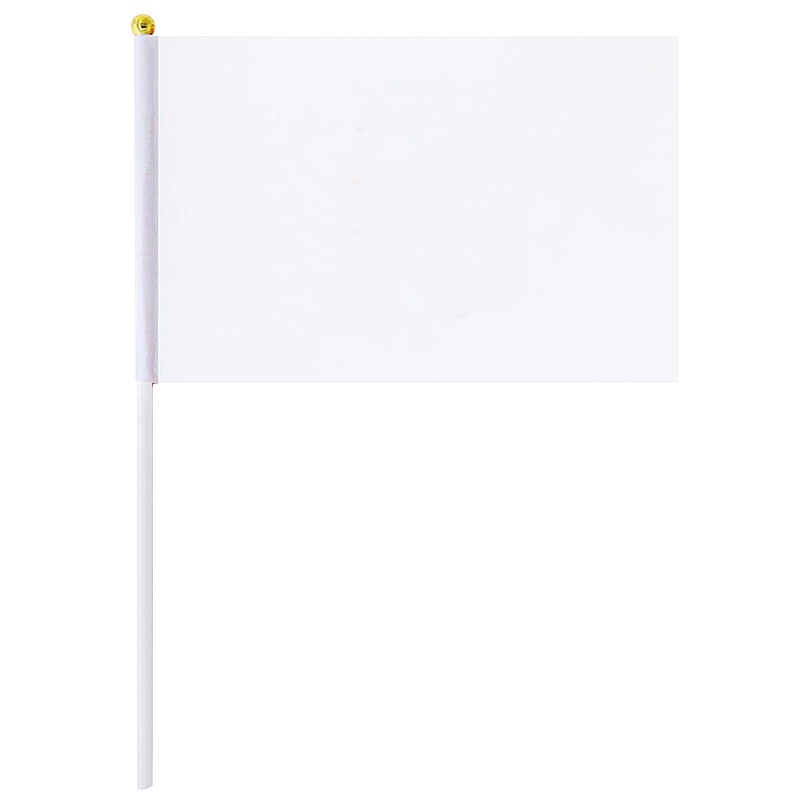 手摇旗 SCP0214 春亚纺8号手挥旗140*210mm 50面/包 (包)