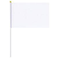 手摇旗 SCP0214 春亚纺8号手挥旗140*210mm 50面/包 (包)