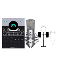 森然ST10mini+ISK BM800声卡套装手机直播电脑抖音主播唱歌k歌录音直播设备全套电容麦克风唱吧全民神器话筒
