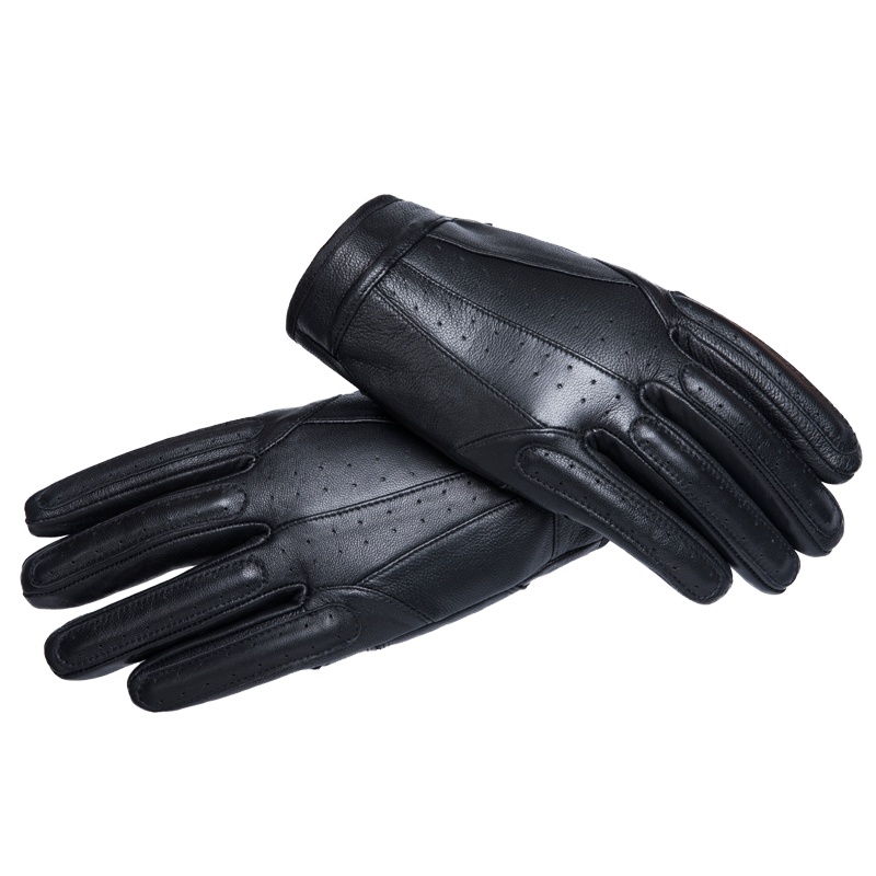摩托车真皮手套男秋冬季加绒加厚保暖防风骑行山地车韩版休闲运动羊皮手套