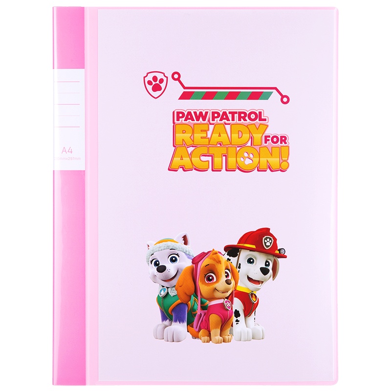 得力汪汪队资料册收集册a4文件夹学生卷子分类孕期检查报告收纳试卷夹多功能透明高中生插页分页神器72464HON