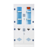 卓澳(ZHUOAO)pp耐强酸碱防腐蚀化学品安全柜实验室危险品储存试剂柜2门药品柜