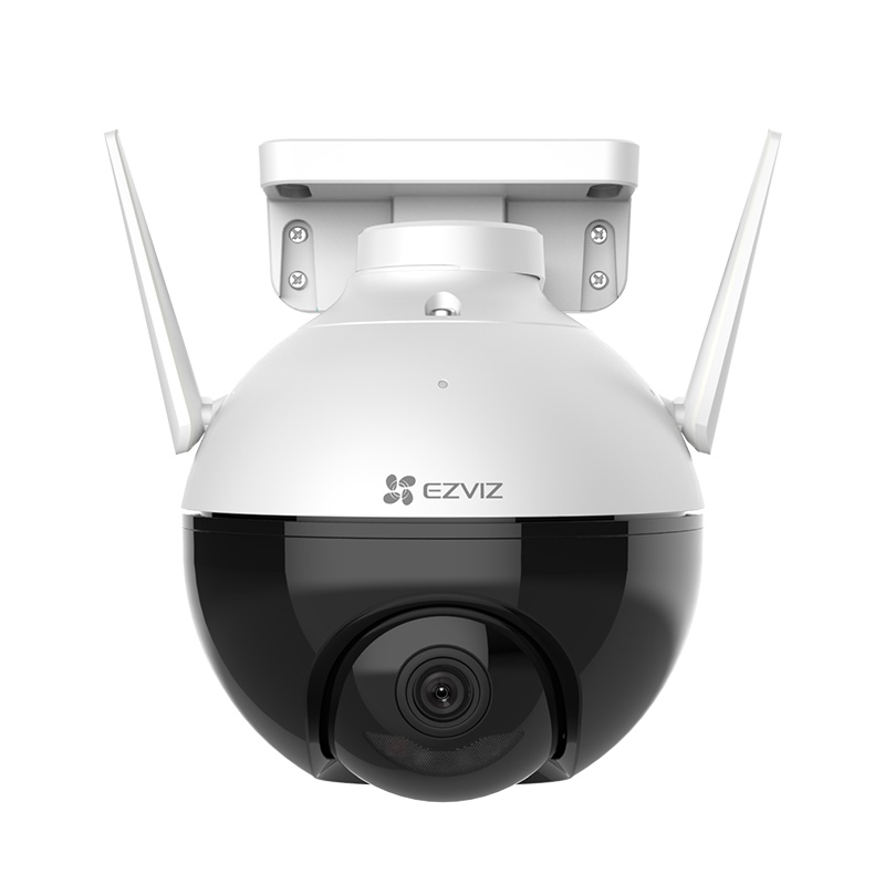 萤石 EZVIZ C8W 4mm 400万 安防监控摄像头 无线WiFi室外双云台360° 防水防尘 手机远程 人形检测