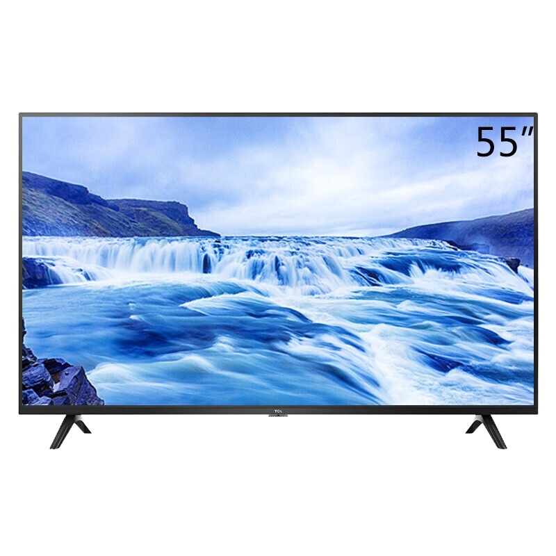 TCL 55L680 55英寸液晶电视机 4K超高清 HDR 智能 防蓝光护眼 8G内存