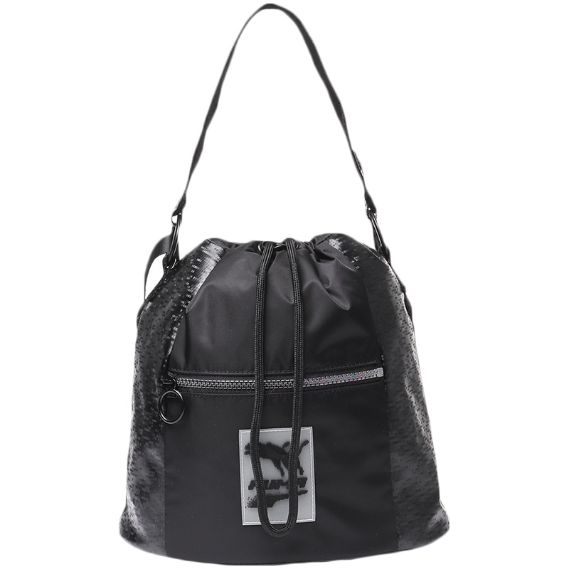 PUMA彪马男包女包刘雯同款运动包休闲桶包077403