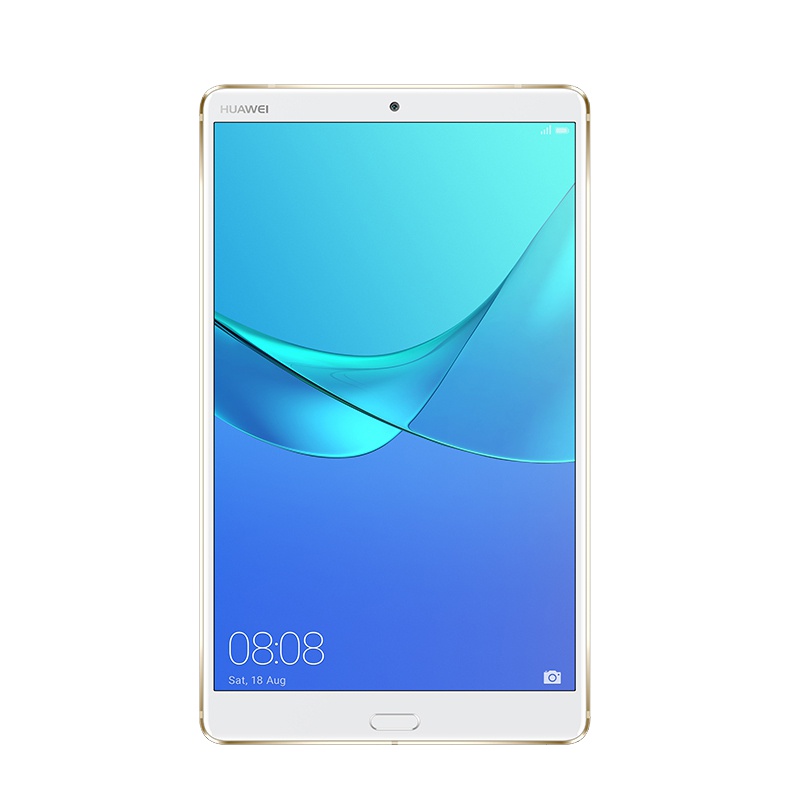 华为(HUAWEI) M5 8.4英寸 平板电脑(哈曼卡顿音效 4G内存 64G存储 全网通 香槟金 大唐)