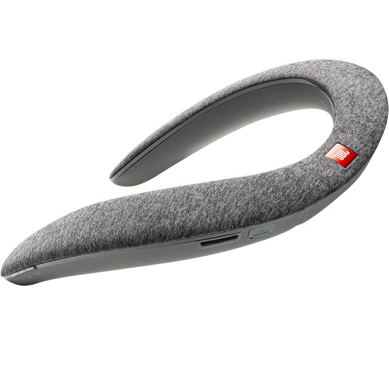 JBL Soundgear 音乐魔环 可穿戴式无线音箱 户外便携音箱 蓝牙音箱 低音炮 游戏音箱 灰色
