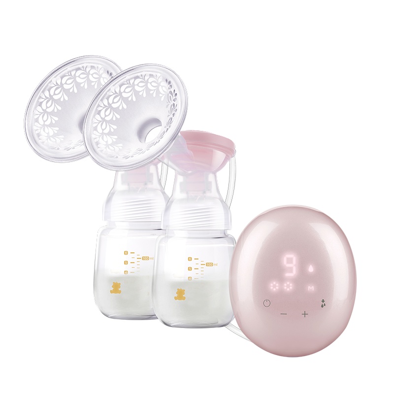 小白熊智能双边电动吸奶器产后吸奶器大容量锂电池电动吸奶器HL-0829