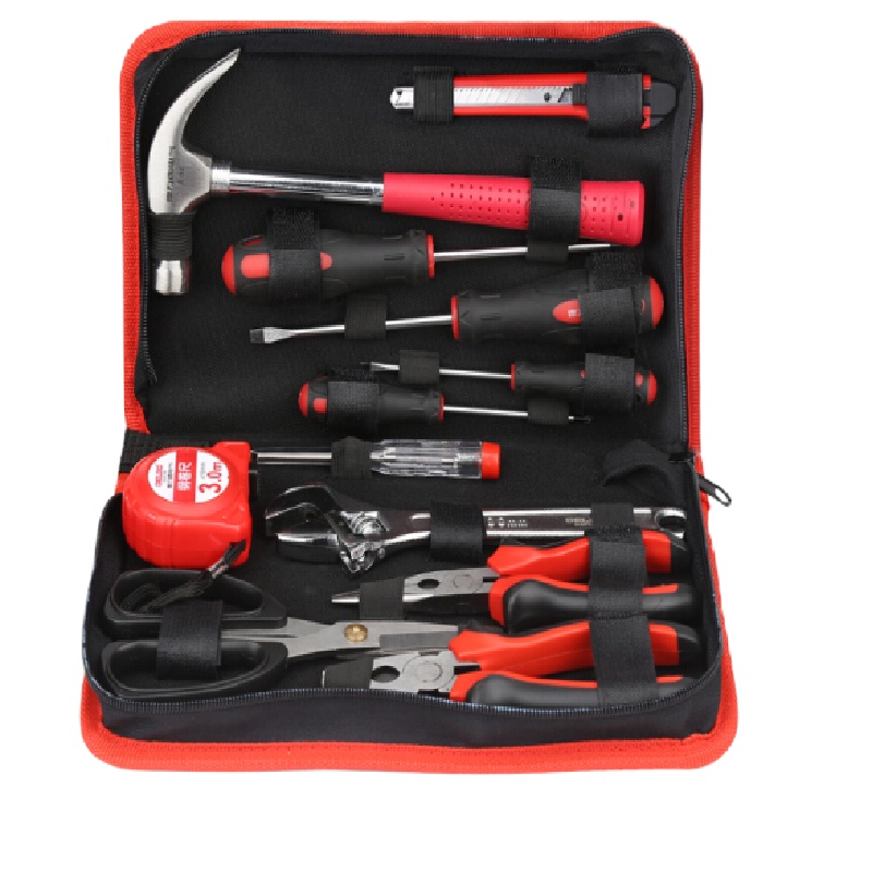 电工维修包 德力西手动工具包组套12件套