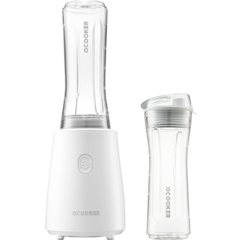 圈厨 榨汁机便携随身杯 迷你榨水果汁机全自动 电动小型原汁机 蔬菜果汁杯 青春版 纯情白