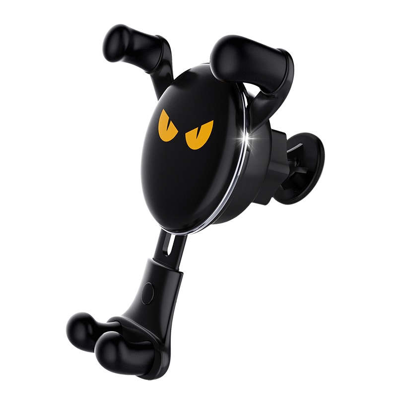 ESCASE 车载手机支架 汽车用品手机支架导航支架手机车载支架 出风口重力感应手机座 CH09 护航精灵