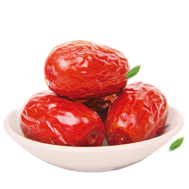 卿卿雨 500g新疆大枣 四星红枣 新疆特产干果 新疆骏枣 枣子