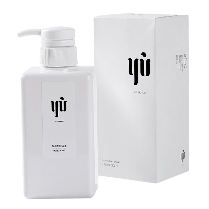 yu草本配方温和头皮控油止痒去屑洗发水430ml