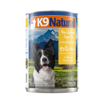 K9犬天然无谷犬罐-鸡肉370g