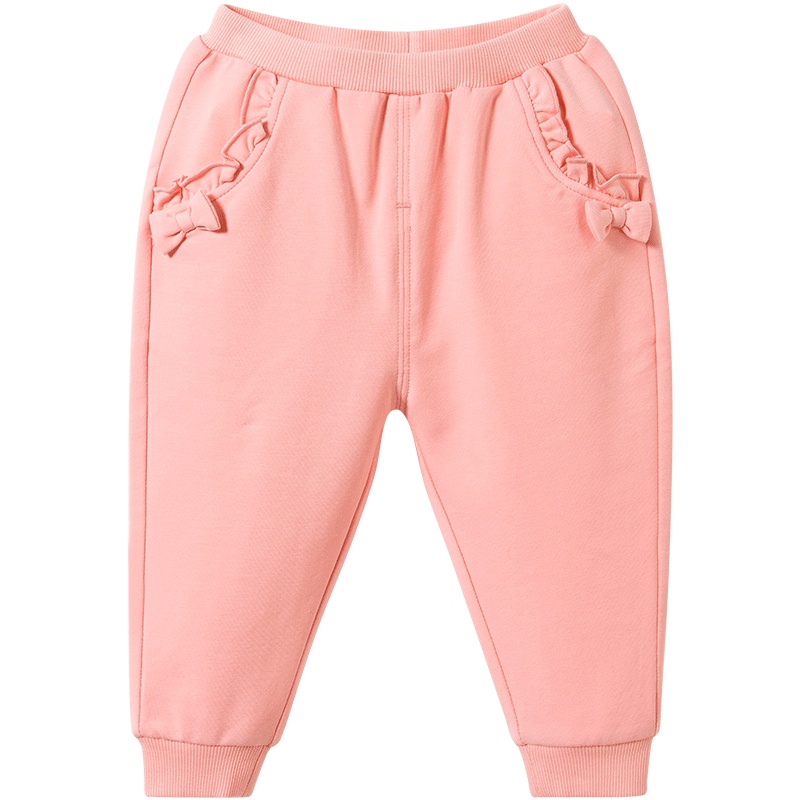 哈贝比（happyB）婴儿长裤女宝宝春秋裤子小童灯笼裤女童休闲裤秋季洋气