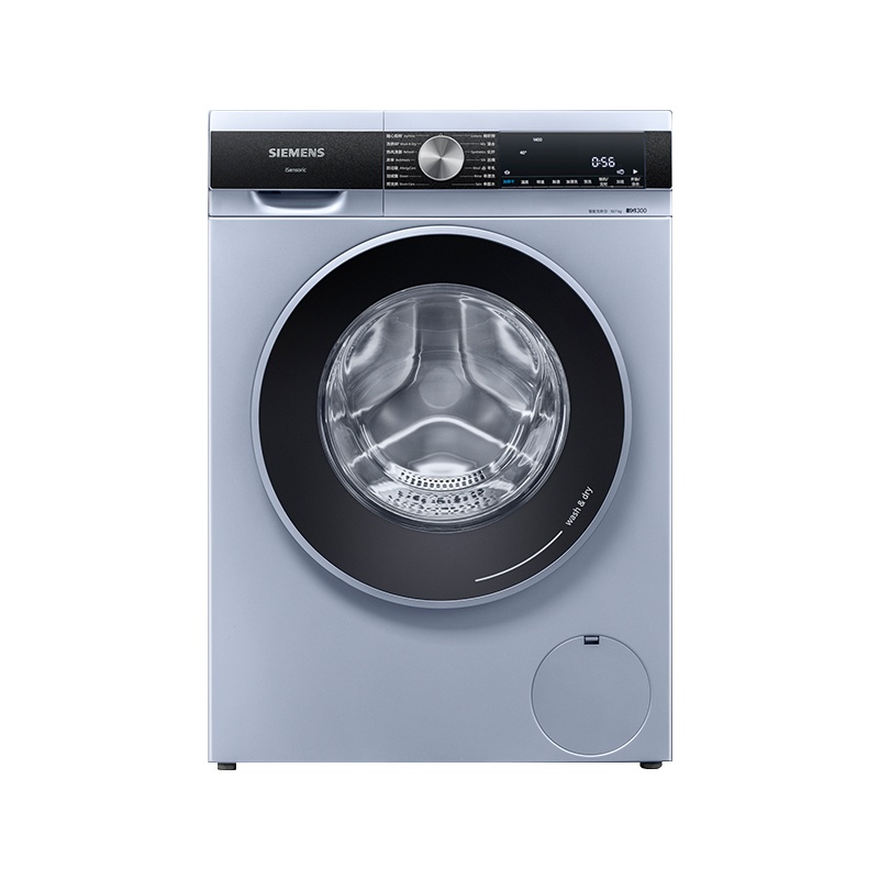 西门子(SIEMENS)10公斤 洗干一体机 全自动变频滚筒洗衣机 洗烘一体 热风清新 智能除渍 WJ45UM040W