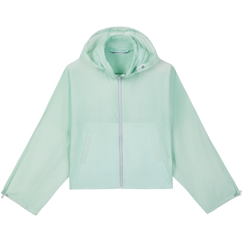 波司登女士大廓形短外套2020女款连帽短款防晒衣透气薄B00521108