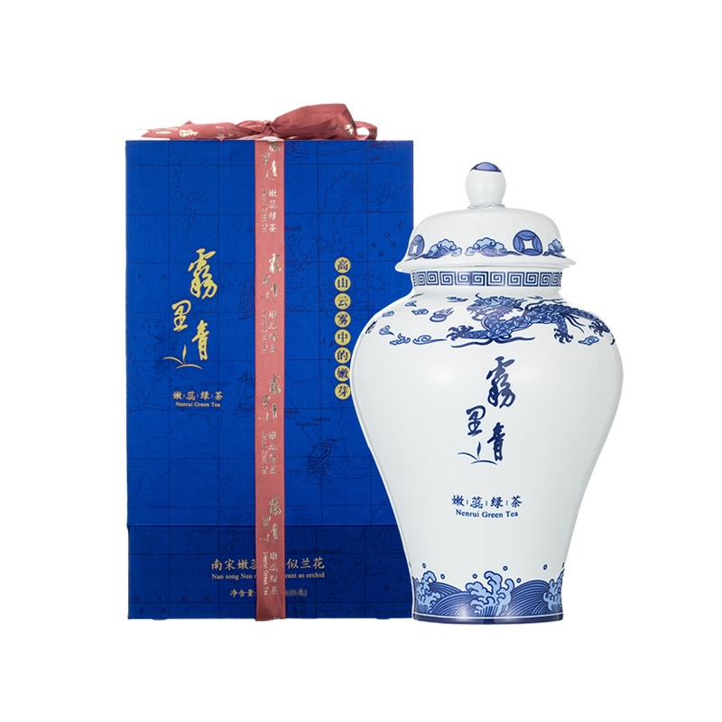 2025年春茶新茶天方茶叶300g礼盒装雾里青绿茶明前特级高山清香型手工头采毛尖芽茶安徽绿茶