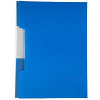 [精选]广博A3180 80页资料册蓝色 透明文件册 文件套 文件夹 (24个价格)