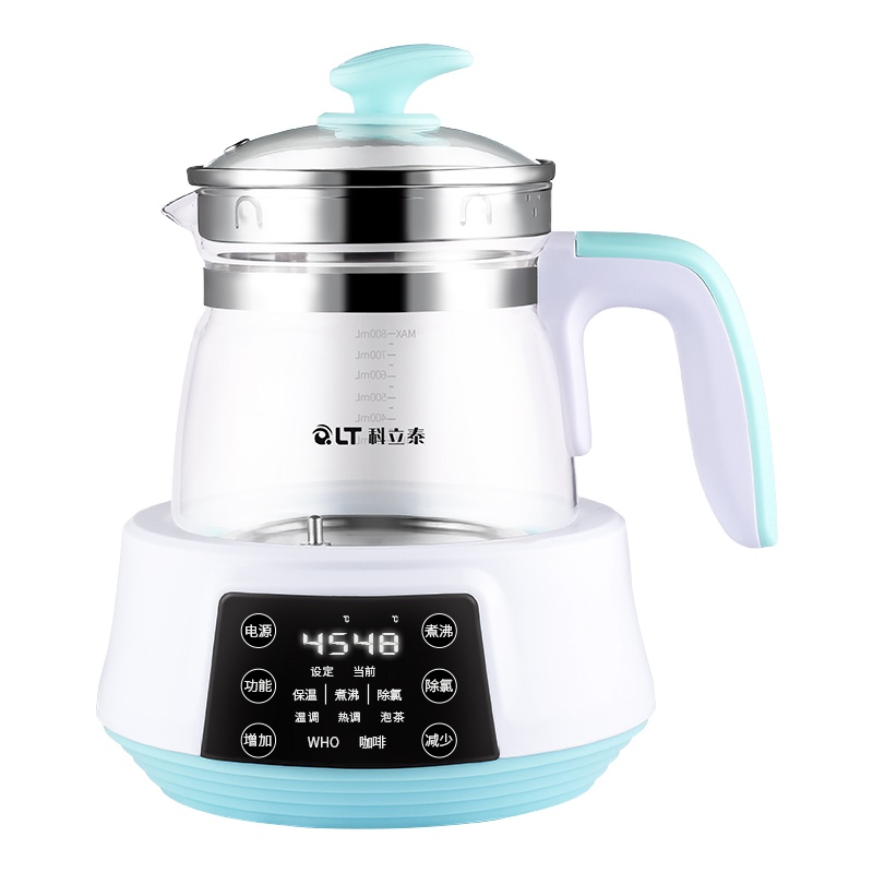 科立泰(QLT)恒温调奶器多功能恒温水壶智能家用玻璃养生壶温奶器0.8LYS-18Y08