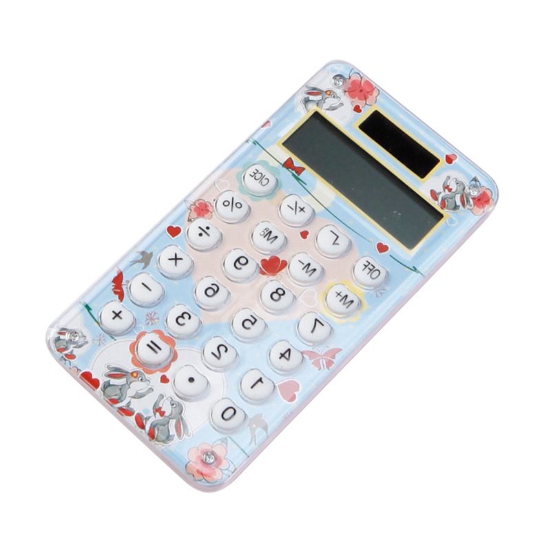 晨光计算清晰便携型计算器 蓝色 橙色 粉色 ADG98154