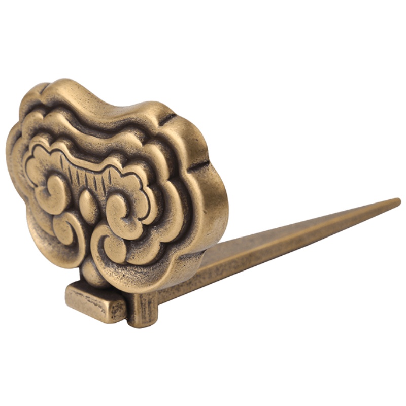 美帮汇实木牌匾挂钩壁画框中式招牌挂墙钉子铜牌匾托