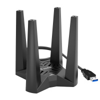 睿因(Wavlink)WL-WN693A5 1900M5G双频穿墙千兆双频USB无线网卡台式机笔记本随身wifi接收器