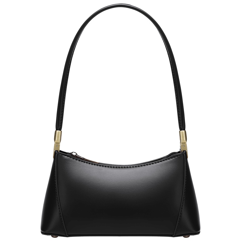 第九城（V.NINE） 2019新款复古腋下包女包手提单肩手拎包女包法棍包