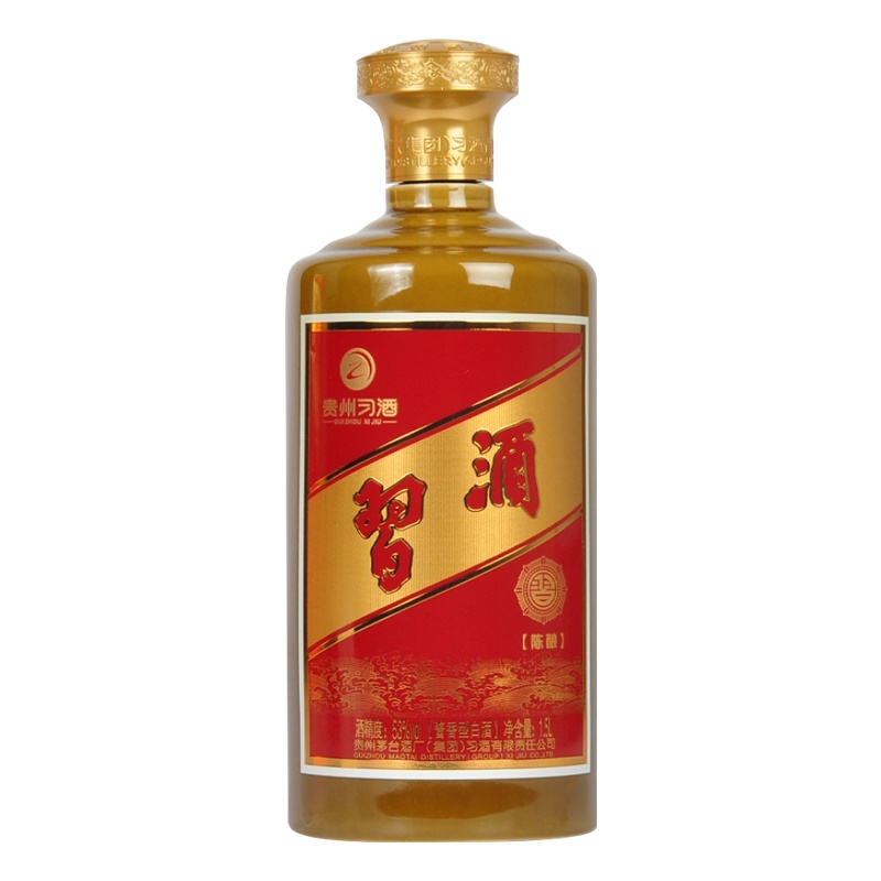 贵州习酒 习酒陈酿 53度1500ml 单瓶装 酱香型白酒高度