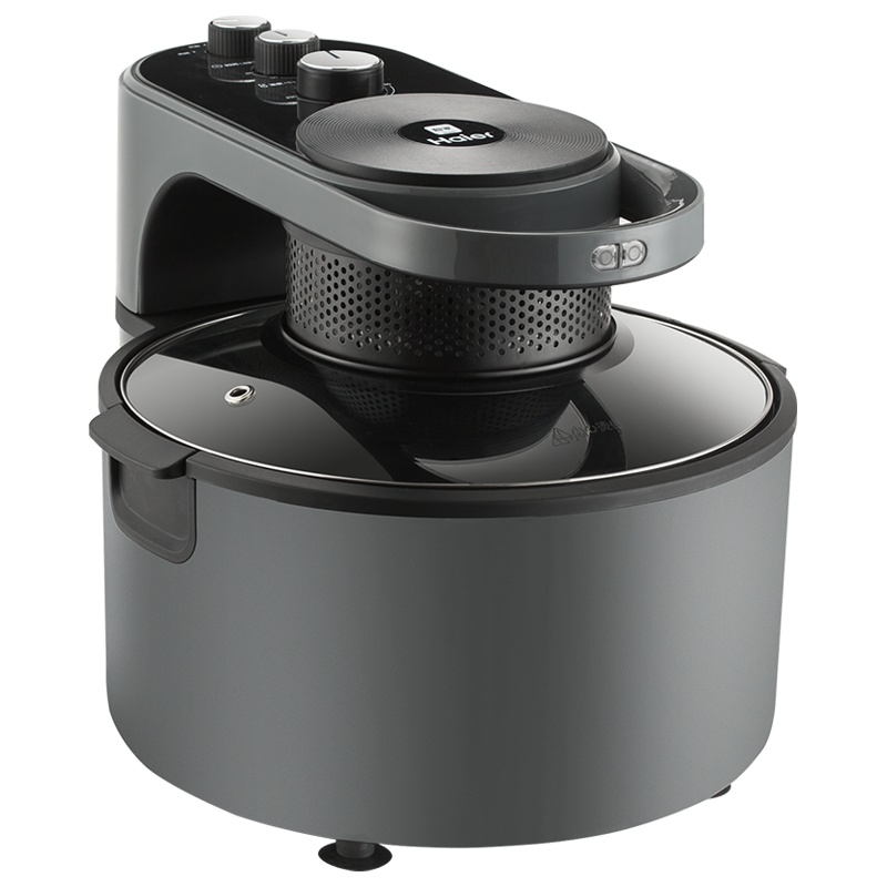 海尔Haier家用机械款7升空气炸锅开盖断电360°全天窗设计HA-M71S